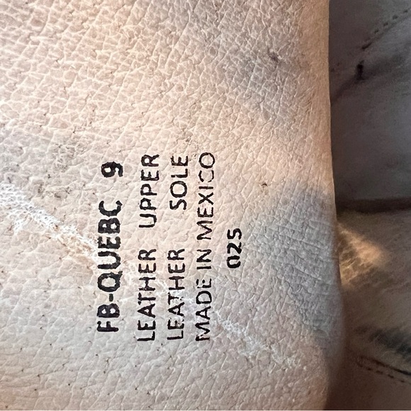 Brown leather Freebird boots, size 9 - Picture 4 of 4